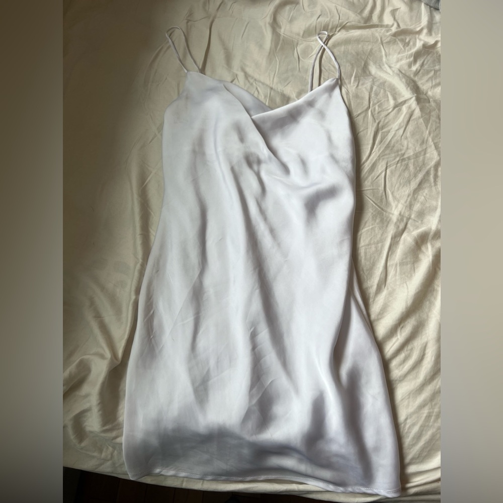 KENDALL + KYLIE White Slip Mini Dress